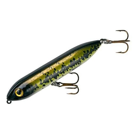 Heddon Super Spook Jr Topwater Bait, 3 12, 12 Oz, Baby Bass, Floating X923601